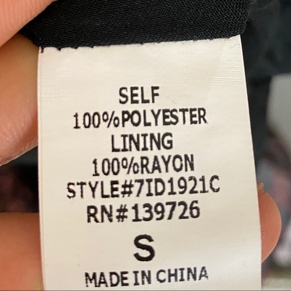 Honey Punch Prairie Serenade Black Floral Dress - Picture 4 of 8